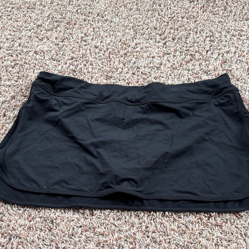 Athleta Black swim Bikini skirt